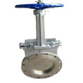 Double Flanged 304 steel Pneumatic Actuator Air Operated Knife Gate Valve